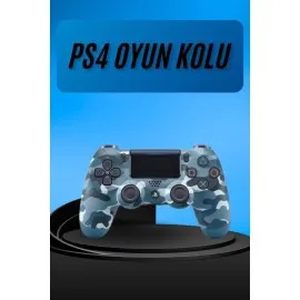 Ps4 Joystick Oyun Kolu Titreşimli Uzun Pil Ömrü Usb Şarj Kablolu