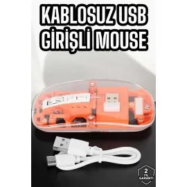 Fare Mouse Çift Modlu Kablosuz Bağlantılı 2.4Ghz Destekli