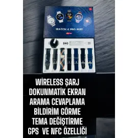 Yeni Model Akıllı Saat Bluetooth Bağlantılı Nfc Ve Gps Uyumlu