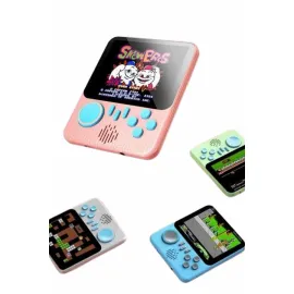3.5 İnç Mini Atari Taşınabilir Oyun Konsolu 666 Adet Retro Oyun