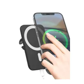 Kablosuz Şarj Aleti Magsafe Araç Içi Manyetik Şarj 15W İOS Uyumlu