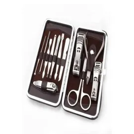 Tırnak Bakımı Tırnak Makası Profesyonel 12 Parça El Ayak Manikür Pedikür Seti