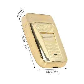 Sakal Kesme Tıraş Makinesi Paslanmaz Çelik Gold Şarjlı