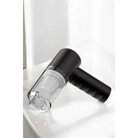 Üflemeli Güçlü Vakumlu Ev Ofis Araç Süpürgesi El Süpürgesi Şarjlı