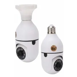 Güvenlik Kamerası Wi-Fi Özellikli 360 Derece Full Hd 1080P Ampül Kamera