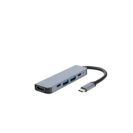 Çevirici Dönüştürücü Adaptör Macbook 3 In 1 Type-C To Hdmı USB 3.0
