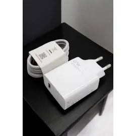 Şarj Aleti 67W Hızlı Şarj Turbo Type-C Uyumlu Şarj Adaptörü Kablosu