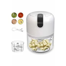 Rondo Doğrayıcı 250 ML Taşınabilir USB Şarjlı Pratik El Rondo Blender