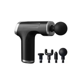 Şarjlı Masaj Tabancası 4 Başlıklı Mini Masaj Tabancası Ve Masaj Aleti