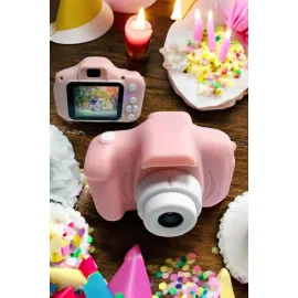 Çocuk Kamerası Profesyonel Hafif Ve Uzun Ömürlü USB Şarjlı 2.0 İnç