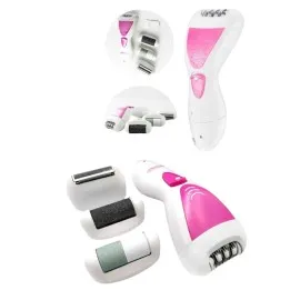 4 Başlıklı Lazer Öncesi Kısaltma Epilasyon Aleti Epilatör Çok Amaçlı