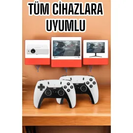 Joystick Çift Kollu Oyun Kolu Retro Oyun Yüksek Çözünürlüklü 3D Game