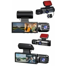 Video Ve Fotoğraf Kaydedici Sürüş Kamerası Ön Ve Arka Çift Kameralı