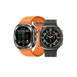 Akıllı Saat Unısex Zarif Görünümlü Titanyum Kasa Amoled Ekran Müzik Dinleme