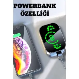 Bluetooth Kulaklık Çift Telefon Desteği Ve Suya Dayanıklı Powerbankli