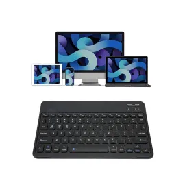 Bluetooth Şarj Edilebilir Mini Q Klavye Kablosuz Taşınabilir