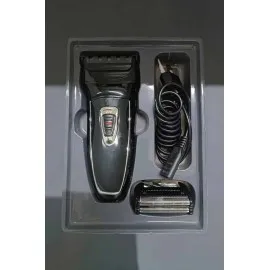 Şarjlı Paslanmaz Çelik Bıçaklı Ve Kablosuz Saç Sakal Tıraş Makinesi