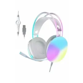 Rgb Işıklı Yüksek Ses Kaliteli Kablosuz Kulak Üstü Bluetooth Kulaklık