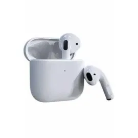 Bluetooth Kulaklık Beyaz Çağrı Cevaplama Dokunmatik Kontrol Kablosuz