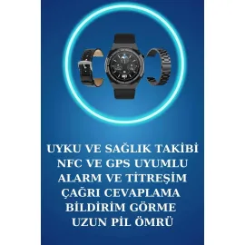 Akıllı Saat Ve Kulaklık Seti Bildirim Görme Arama Cevaplama Anc Özelliği