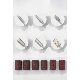 Protez Tırnak Manikür ve Pedikür Seti Elektrikli