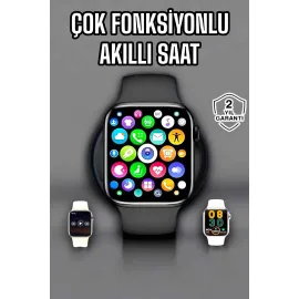 Akıllı Saat Amoled Ekran GPS ve Uyku Takibi Bluetooth Bağlantılı