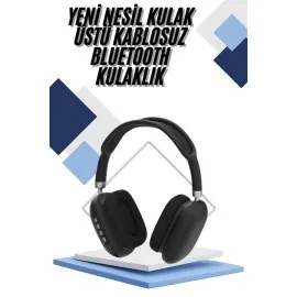 Yeni Nesil Bluetooth Kulaklık Kulak Üstü Anc Özelliği Yüksek Ses Kaliteli