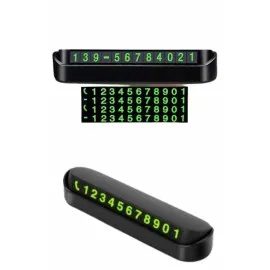 Araç Park Numaratörü Tüm Araçlara Uyumlu Araba Numaralık