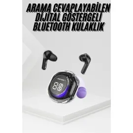 Kablosuz Dijital Göstergeli Powerbanklı Ios Ve  Android Uyumlu Gaming Kulaklık
