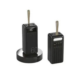 Powerbank 60.000 Mah Taşınabilir Şarj Hızlı El Fenerli Dijital Göstergeli