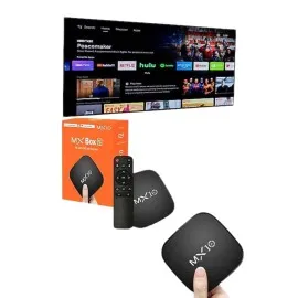 Mx Box Android Tv Media Sound 4K Ultra Hd Görüntü Kaliteli