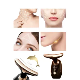 Yüz Masaj Aleti Boyun ve Yüz EMS Güzellik Cihazı Cilt Sıkılaştırma Cilt Gençleştirme Cihazı