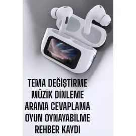 Bluetooth Kulaklık Kulakiçi Güçlü Ses Kaliteli Sesli Asistan