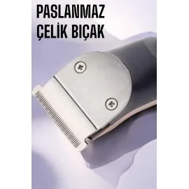 Paslanmaz Çelik Bıçaklı Hassas Çelik Bıçaklı Tıraş Makinesi