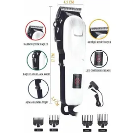 Kablosuz Saç Kesme Makinesi  Epilasyon Öncesi Kısaltma Makinesi