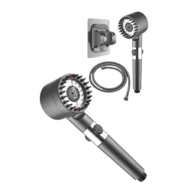 Yeni Nesil Duş Başlığı Paslanmaz Çelik Masaj Etkili Ergonomik Tasarım Su Basınçlı