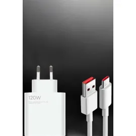 120W Şarj Aleti Type-C Uyumlu Turbo Şarj Aleti