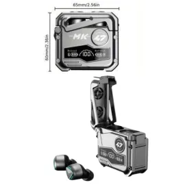 Gecikme Önleyici Oyuncu Kulaklığı Bluetooth Bağlantılı Anc Özelliği 5.0 Bluetooth