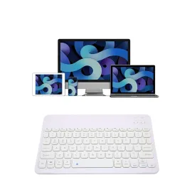 Bluetooh Wıreless Keyboard Siyah Q Klavye İOS Ipad Android Windows Uyumlu