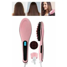 Saç Düzleştirici Tarak Dijital Göstergeli Seramik Kaplama Sıkı Dişli