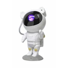 Gece Lambası Astronot Bluetooth Hoparlörlü Galaksi Işık Projektörü