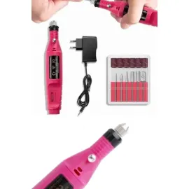 Profesyonel Manikür Pedikür Seti Törpü Makinesi Protez Tırnak Çıkarma