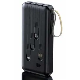 4 Çıkışlı 20.000 Mah Powerbank Uzun Pil Ömürlü Taşınabilir