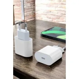 Şarj Aleti İos 15/15 Pro Max Uyumlu Şarj Adaptörü Ve Kablosu