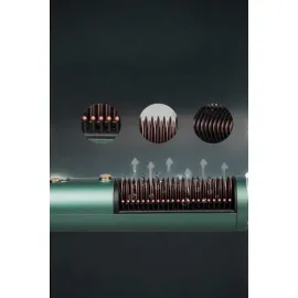 Üflemeli Fön Tarak Düzleştirici Seramik Kaplama Elektriklenme Karşıtı