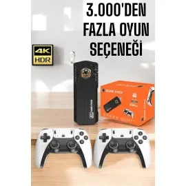 Game Stick Retro 8K Ultra Hd Video Oyun Konsolu Android Tv Özelliği