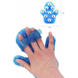 9 Bilyeli Masaj Eldiveni Tüm Vücut Masajına Uygun Kafa Masaj Aleti