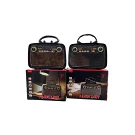 Eskitme Nostalji Tasarımlı Bluetoothlu Nostalji Radyo Ahşap Nostaljik Görünümlü