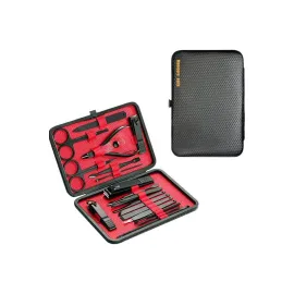 17 Parça Manikür Seti El ve Ayak Bakımı Törpü Cımbız Tırnak Temizleme