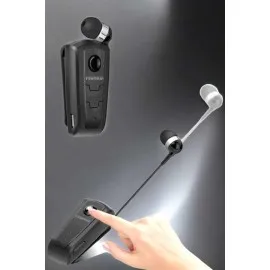 Makaralı Bluetooth Kulaklık Çağrı Cevaplama Kablolu Uzun Pil Ömrü